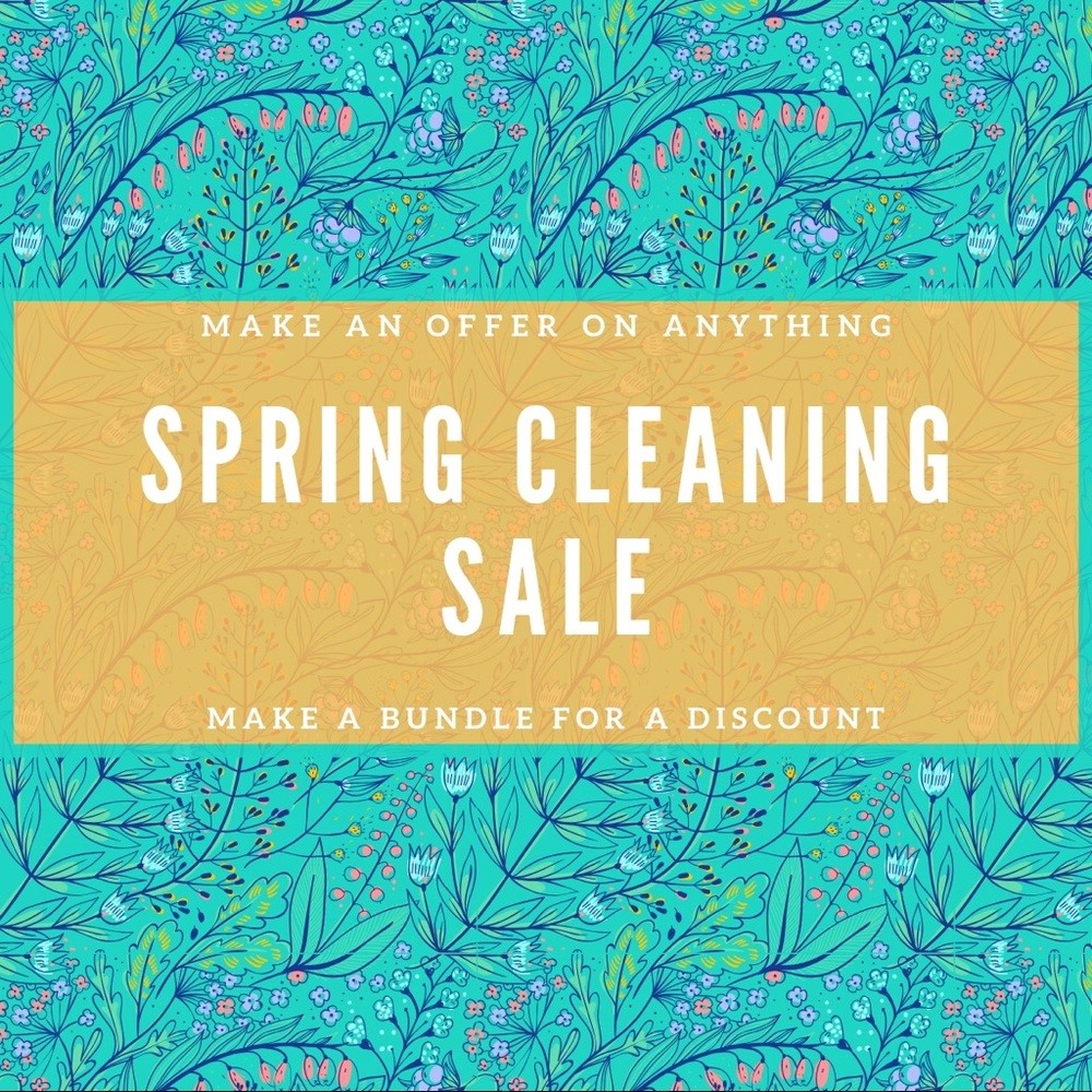 Spring sales!